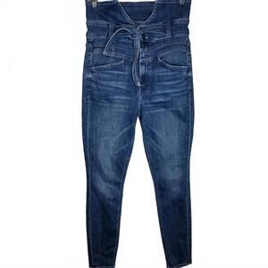 Mother The Triple Stack Looker Wish on a Star Blue Denim Jean Size 28